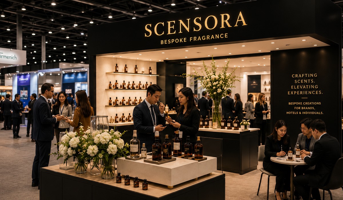 Scensora exhibition booth