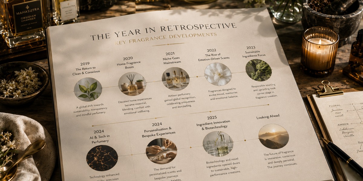 The Year in Retrospective — Key Fragrance Developments Timeline