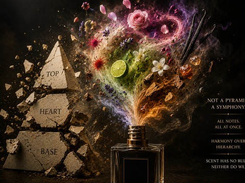 Breaking the Fragrance Trend: Why Top, Heart, Base Is No Longer the Rule