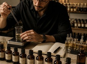 Private label process: formulating and blending the scent