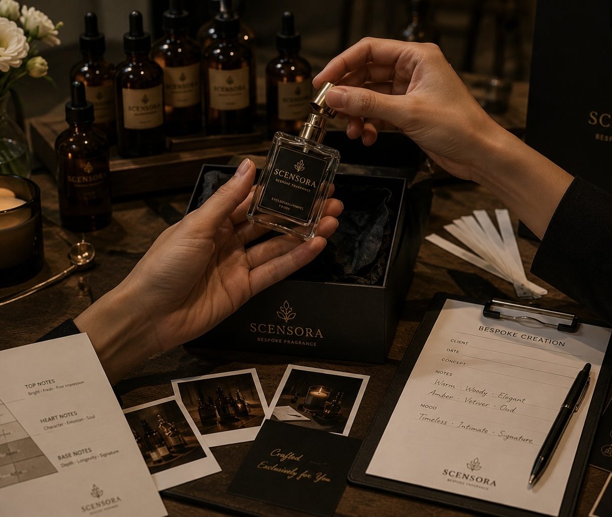 Scent discovery session: identifying the notes you respond to